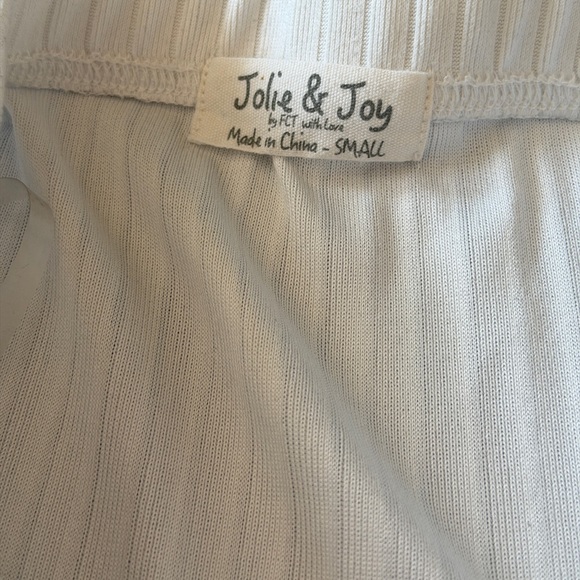 Jolie & Joy Garden Girl Strapless Floral New Preppy Romper Size Small - Picture 2 of 7